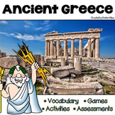 Ancient Greece Vocabulary, Assessments, Activities and Games