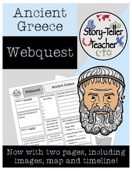 Preview of Ancient Greece Webquest Activity