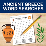 Ancient Greece Word Searches Social Studies Ancient Histor
