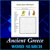 Ancient Greece Word Search Puzzle