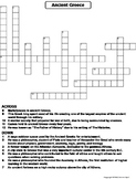 Ancient Greece Crossword Puzzle (Alexander the Great, Gree