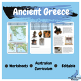 Ancient Greece Year 7 and 8 History Worksheets  Australian