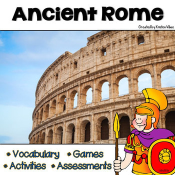 Ancient Greece and Ancient Rome BUNDLE by Kristen Vibas | TpT