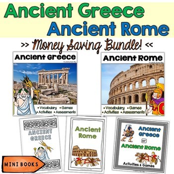 Preview of Ancient Greece and Ancient Rome BUNDLE