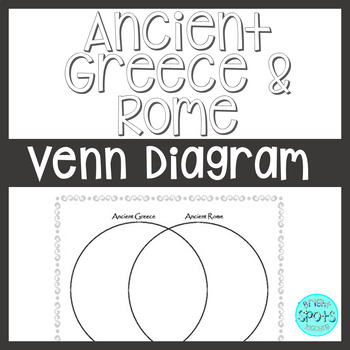 Preview of Ancient Greece and Ancient Rome Venn Diagram