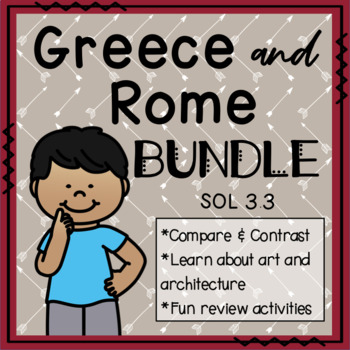 Preview of Ancient Greece and Rome Bundle (SOL 3.3)