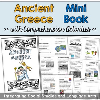 Preview of Ancient Greece Mini Book