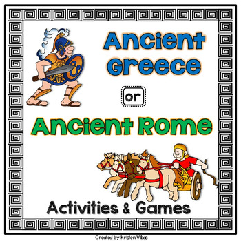 Preview of Ancient Greece and Ancient Rome | Activities and Games