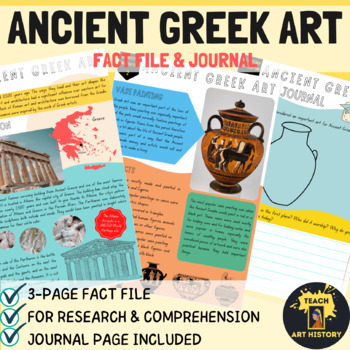 Preview of Ancient Greek Art: Art History Survey Fact File