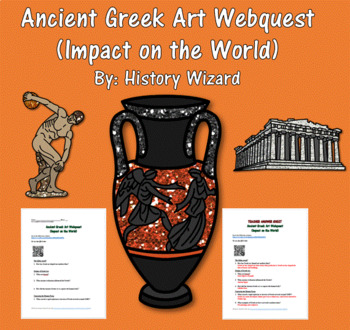 Preview of Ancient Greek Art Webquest (Impact on the World)