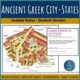 Ancient Greek City-States: Guided Notes (Student Version)