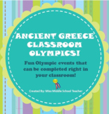 Ancient Greece Classroom Olympics