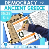 Ancient Greek Democracy Athenian Democracy Activities Midd