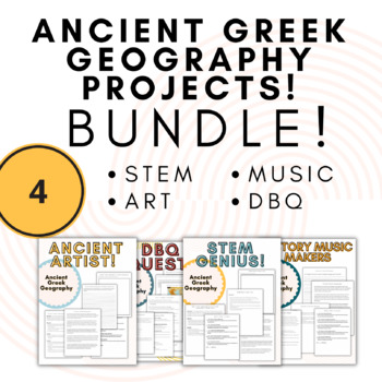 Preview of Ancient Greek Geography BUNDLE