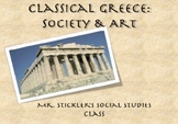"Ancient Greek Life and Art: Statues and Society" PowerPoint