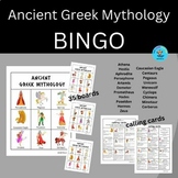 Ancient Greek Mythology - BINGO game