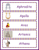 Ancient Greek Mythology Gods, Heroes, Creatures and Places