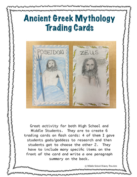 Ancient Greece Definition Cards 