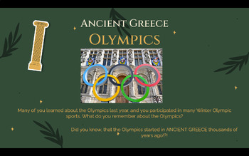 Preview of Ancient Greek: Olympic Games
