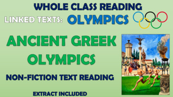 Preview of Ancient Greek Olympics - Whole-Class Reading Session!
