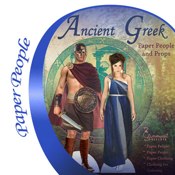 Preview of Ancient  Greek Paper People and Props