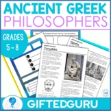 Ancient Greek Philosophers of Ancient Greece Activities Mi