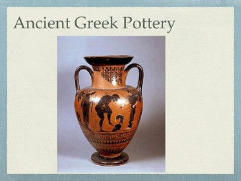 Preview of Ancient Greek Pottery Powerpoint