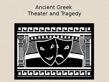 Preview of Ancient Greek Theater and Tragedy PowerPoint