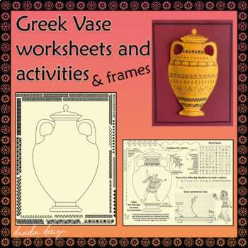 Preview of Ancient Greek Vases worksheets and activities