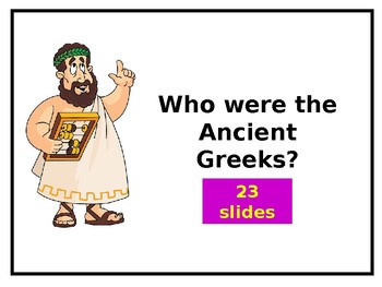 Preview of Ancient Greeks - PowerPoint