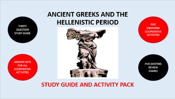 Preview of Ancient Greeks and the Hellenistic Period: Study Guide and Activity Pack
