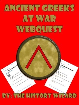 Preview of Ancient Greeks at War Webquest