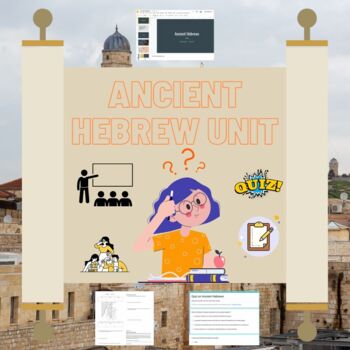 Preview of Ancient Hebrew Unit