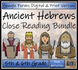 Ancient Hebrews Close Reading Passages | Digital & Print |