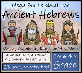 Preview of Ancient Hebrews Mega Bundle of Activities | 3rd Grade & 4th Grade