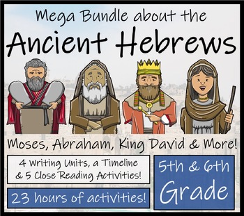 Preview of Ancient Hebrews Mega Bundle of Activities | 5th Grade & 6th Grade