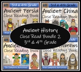 Ancient History 2 | Close Reading Comprehension Book Bundl