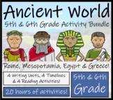 Ancient History 5th Grade & 6th Grade Activity Mega Bundle