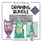 Ancient History Art Lesson & Drawing Bundle