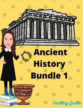 Preview of Ancient History Bundle. Ontario Social Studies.