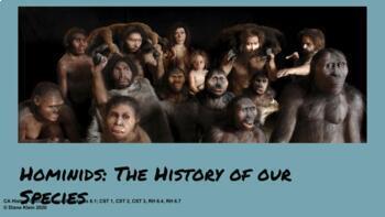 Preview of Ancient History (CA Standard 6.1): Anti-Racist/Non-Eurocentric Hominids 