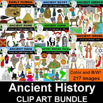 Preview of Ancient History Clip Art Bundle