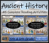 Ancient History Close Reading Book Mega Bundle | 5th Grade