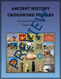 Ancient History Crossword Puzzles