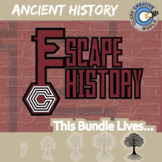 Ancient History Escape Room Activities - Printable & Digit
