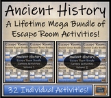 Ancient History Escape Room Mega Bundles | Volume 1 & Volu