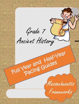 Preview of Ancient History Grade 7 Pacing Guide