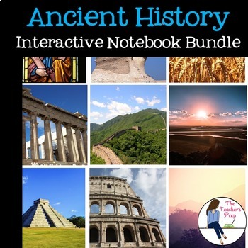Preview of Ancient History Interactive Notebook Mega Bundle