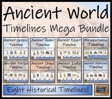 Ancient History Mega Bundle of Timeline Display and Sortin