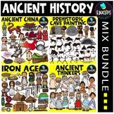 Ancient History Mix Clip Art Bundle {Educlips Clipart}